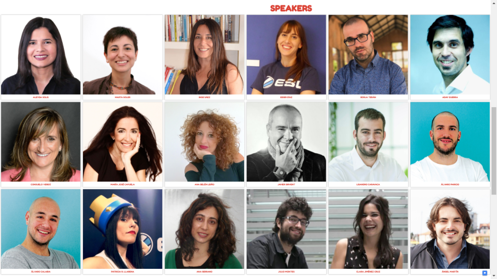 Ponentes de Santander Social Weekend 2018